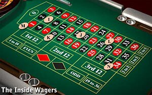 inside wagers in roulette